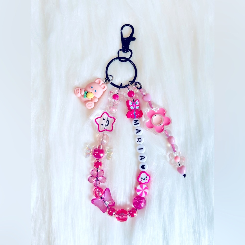 Cute personalized keychain